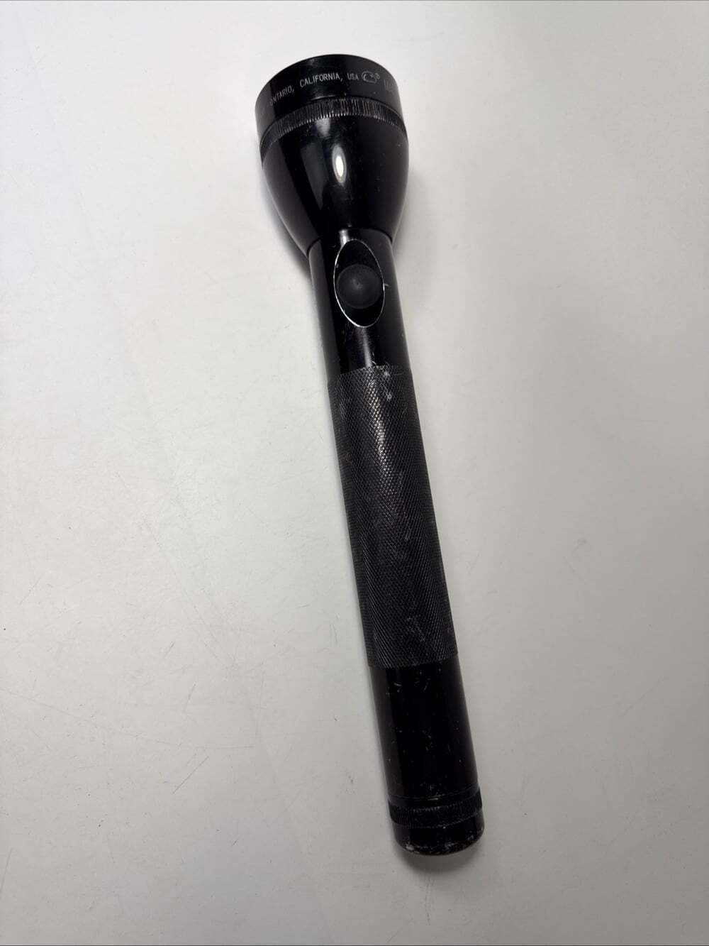 Vtg Maglite 12” Flashlight 3 C Cell 90’s SN 31889327 Patented US Made Tool F1